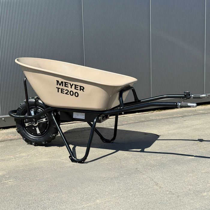 MEYER TE200 | Elektryczna taczka | 200 kg | 8 h pracy | Nowość