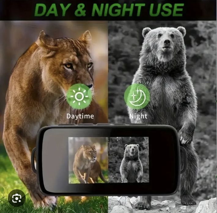 Модернизированный монокуляр ночного видения инфракрасный телескоп