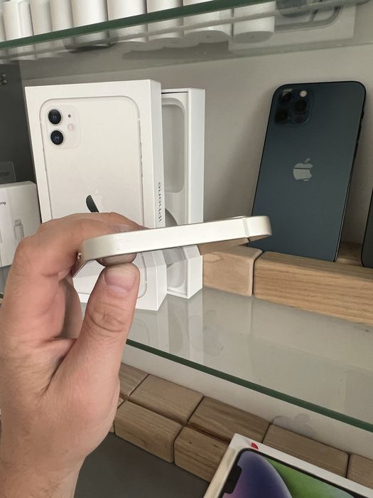  iPhone 12 128gb White Neverlock Відмінний стан Гарантія