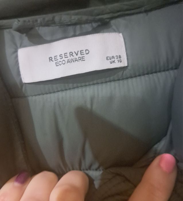 Kurtka pikowana , Reserved M , dłuższa