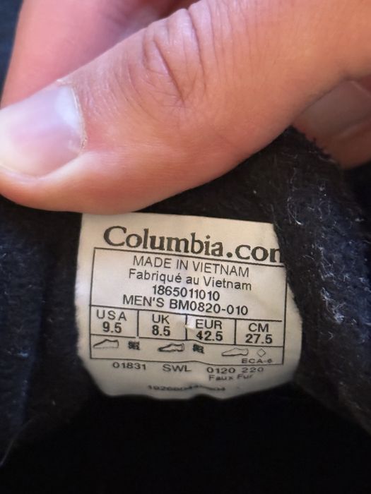 Buty zimowe Columbia