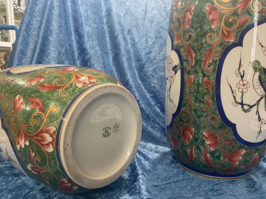 Par de vasos vista alegre Ansham com 38 cm altura
