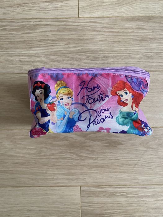 Torebka w motylki + kosmetyczka Disney Księżniczki
