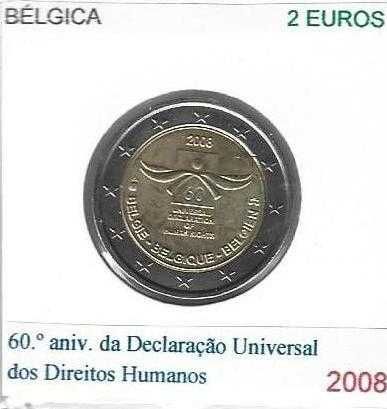 Bélgica - - - - - Moedas Comemorativas de 2 Euros