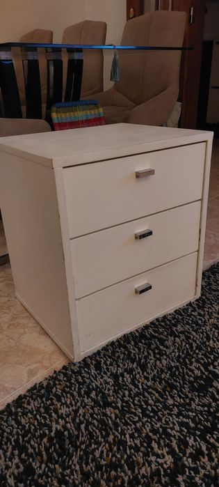 Bloco 3gavetas usado Bom estado 40x52x47cm faço entrega domicílio