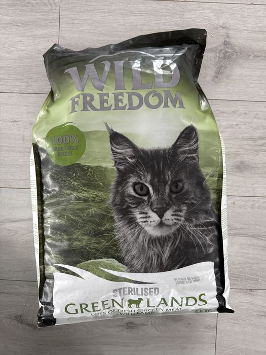 Wild freedom karma dla kota bezzbozowa sucha jagniceina  6,5 kg