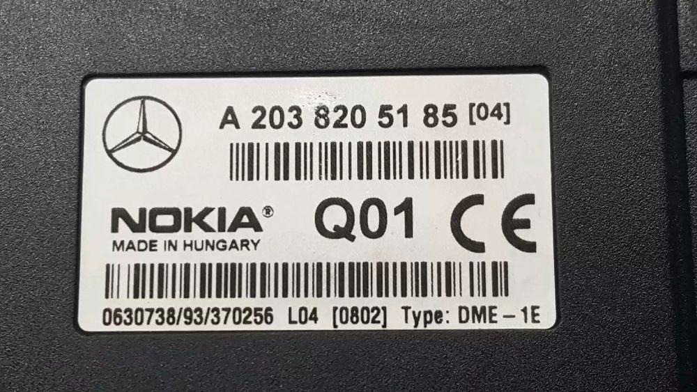 MODULO ELECTRONICO MERCEDES-BENZ CLASSE C 2001 -A2038205185