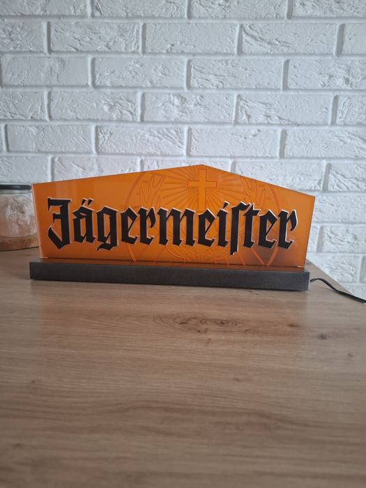 Reklama Jagermeister led neon