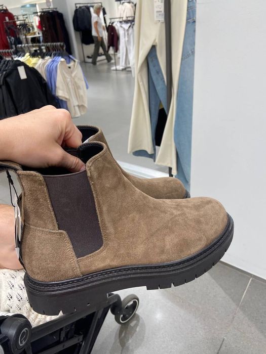 Челсі шкіряні Zara розмір 40 нові