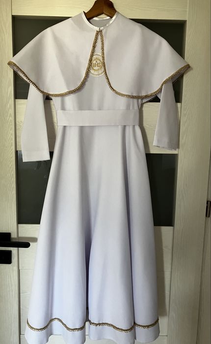 Alba torebka wianek komunia