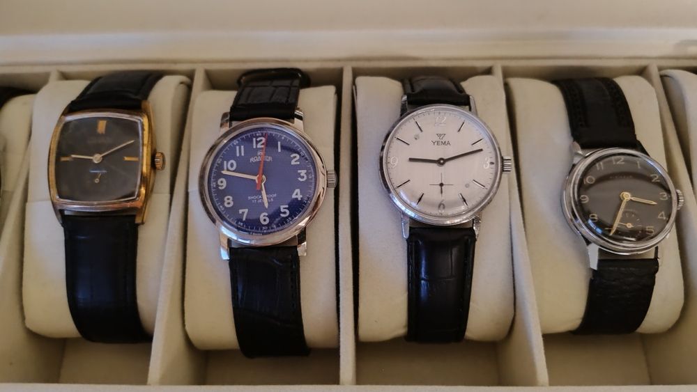 4 relogios anos 40 a 80