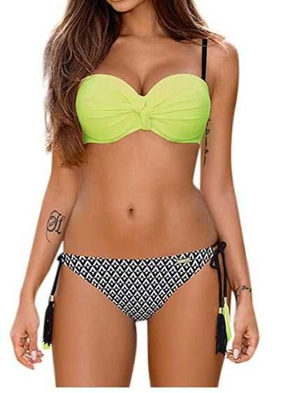 Bikini amarelo limão pushup (NOVO POR ESTREAR) 5