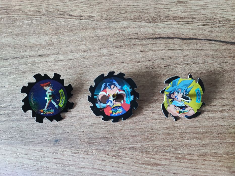 Spinnery Beyblade Destroy Cheetos Retro Tazo | Tyson Kai Tala
