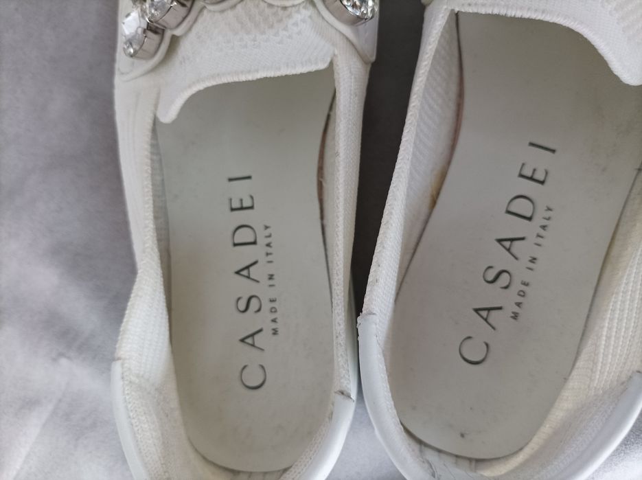 Casadei tenisówki skórzane 37