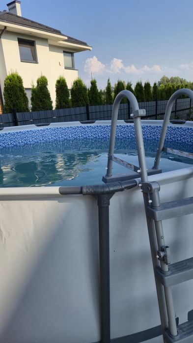 Basen Bestway 5618W/ 396cm x 122 cm - jak nowy/ miesiąc użytkowany