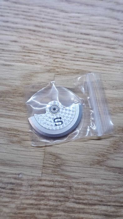 Rotor S Prateado para Movimento NH Seiko/TMI/SII