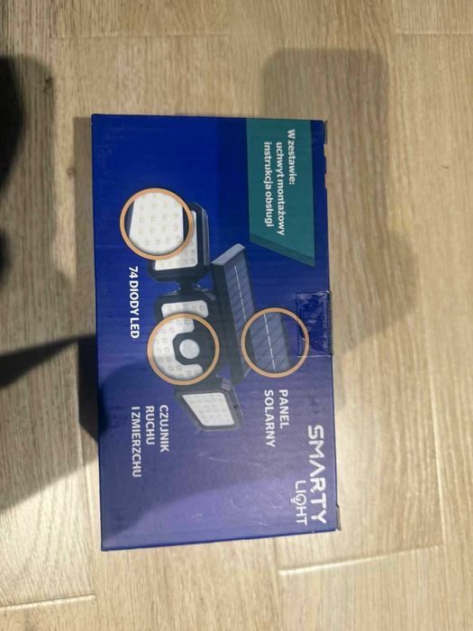 Naświetlacz solarny Smarty light z czujnikiem ruchu i zmierzchu