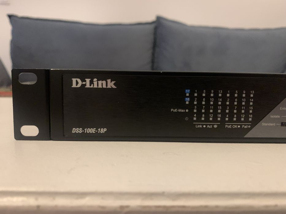 Przełącznik sieciowy switch D-Link POE 18 portów