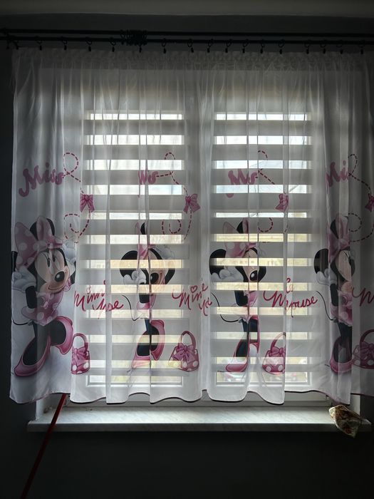 Firana z motywem Myszki MINNIE z Disneya