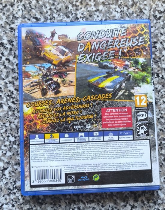Flatout total insanity PlayStation 4