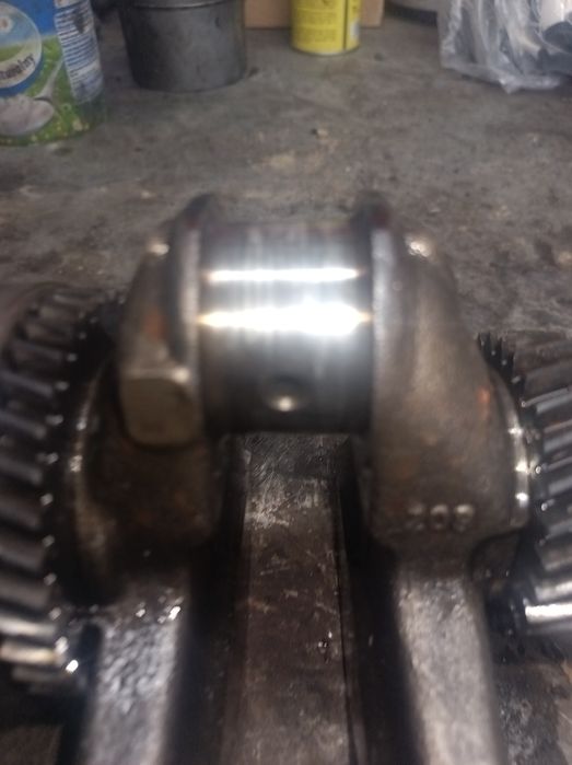 Wał korbowy Lombardini 15ld440 15ld400 stożek nominał .