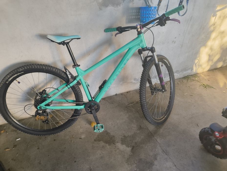 Bicicleta rockrider com extras