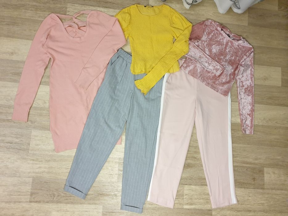 Лот одягу для дівчини підлітка жінки XS Zara Bershka Divided ginatricot