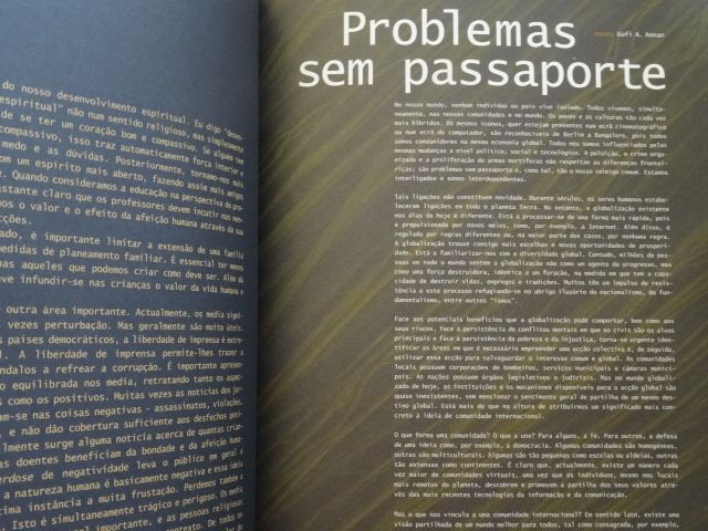 Revista Egoista - Paz
