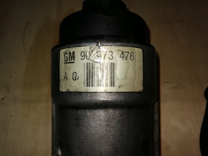 filtro de oleo mais refrigerador de oleo opel