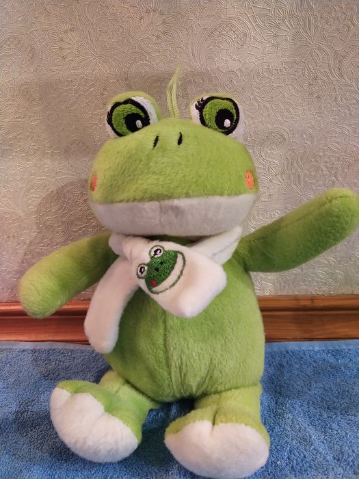 Мягкая игрушка лягушка