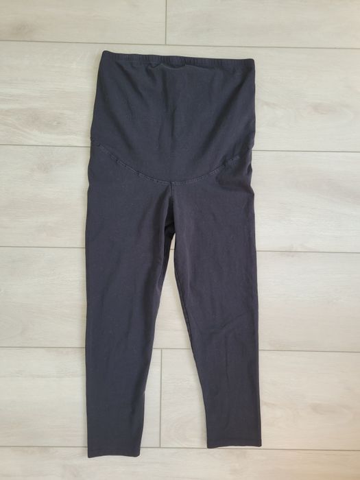 Spodnie ciążowe H&M MAMA legginsy 3/4 nogawki rozm. M