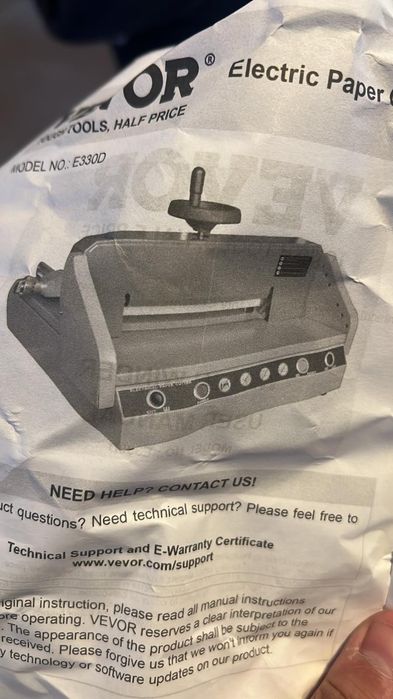 Cortador de papel VEVOR