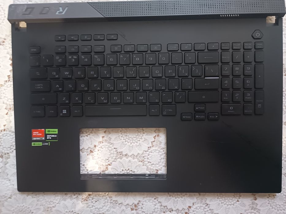 Топкейс Asus Rog