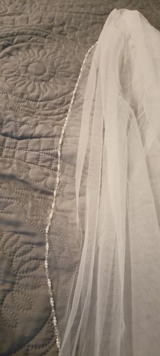 Śliczny welon 100cm