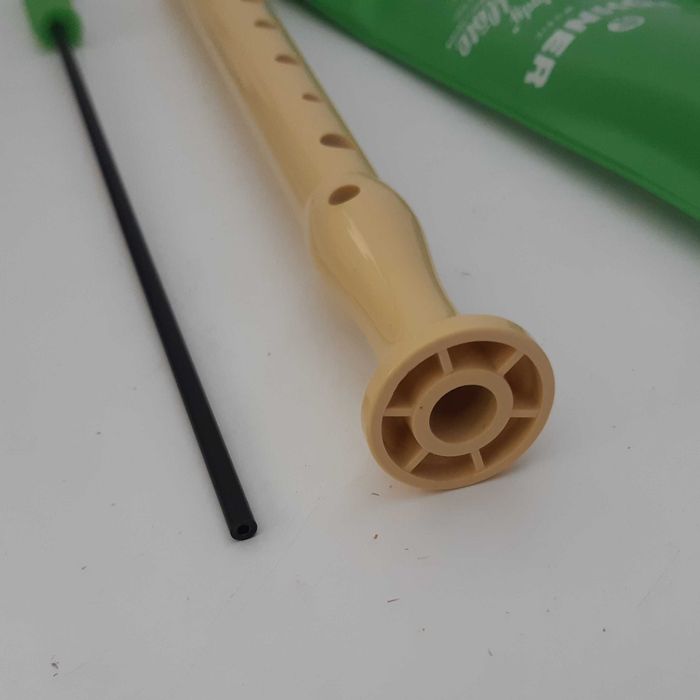 Flauta Alemã Hohner Melody Blockflote Uso Escolar Como Nova