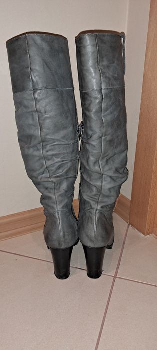 Kozaki skórzane r 38