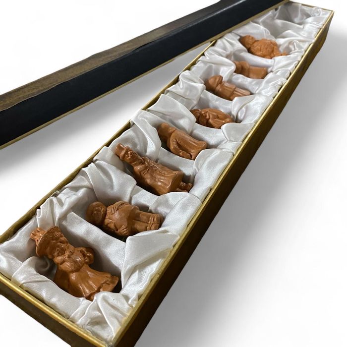 Esculturas Miniatura em Barro de Luis Elias