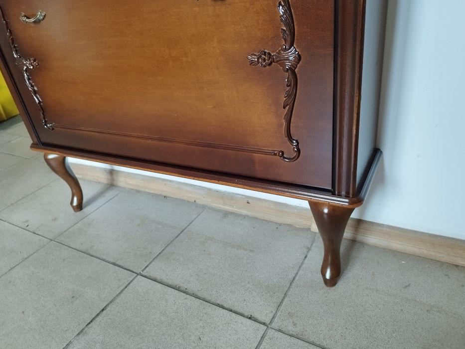 szafka na buty wąska Antyk Vintage