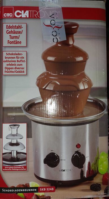 Шоколадный фонтан Clatronic 3248