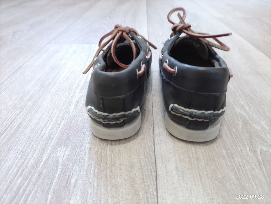 Дитячі шкіряні топ-сайдери Timberland, 28 розмір
