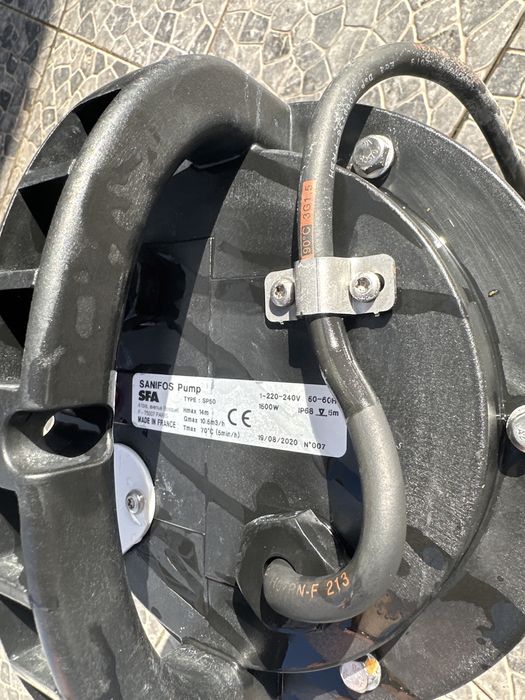 Bomba moedor submersível SANIPUMP