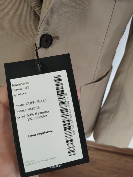 Marynarka marki Vistula