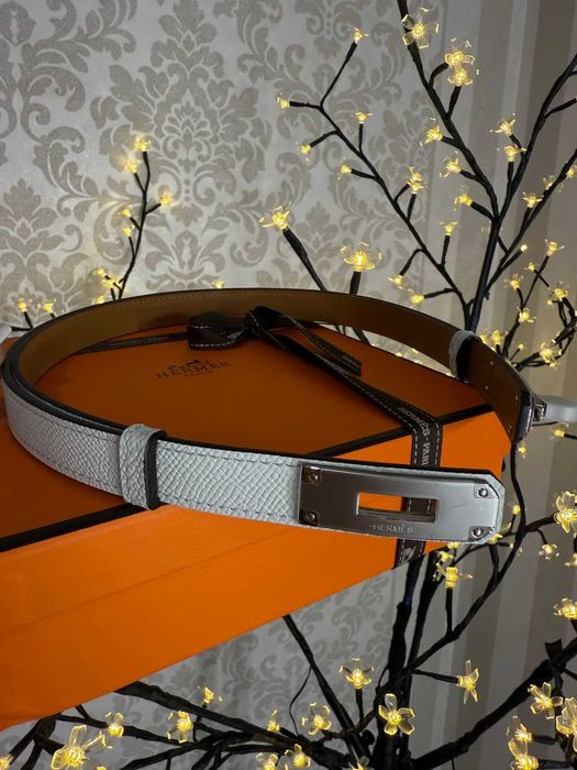 кожаный пояс ремень Balmain Miu miu Hermes kelly миу миу єрмес балман