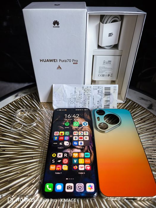 Huawei pura 70 pro 3 lata gwarancji jak nowy