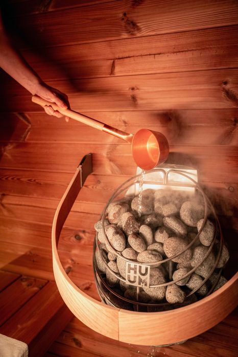 Sauna zewnętrzna Hanscraft Quadra X Premium szyba panoramiczna NOWOŚĆ!