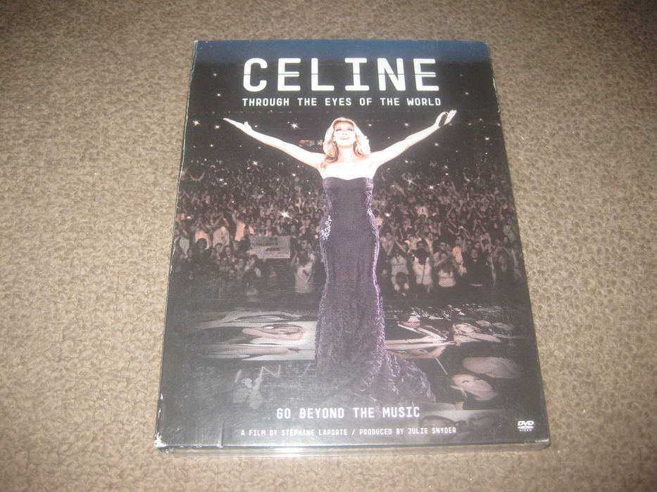 DVD Musical da Celine Dion "Taking Chances World Tour" Edição Digipack
