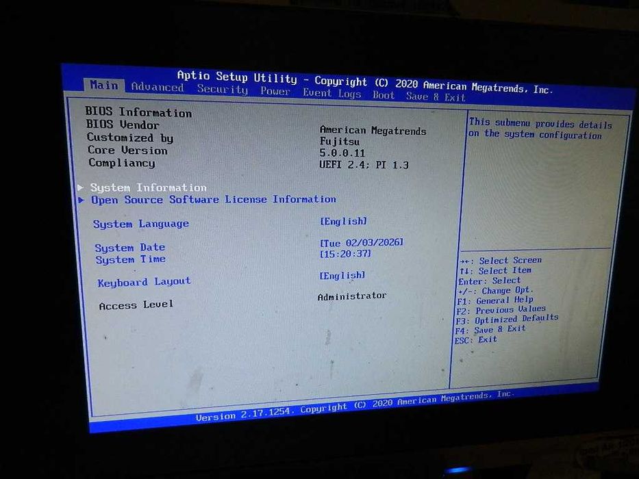 Fujitsu Esprimo P556 Core i5-6400 8GB DDR4