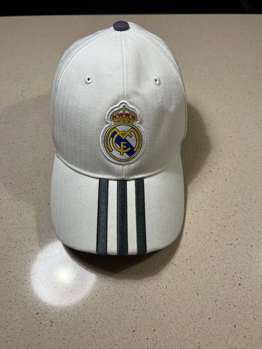 Czapka z daszkiem bejsbolówka Adidas Real Madryt bdb