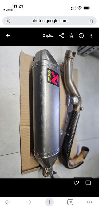 Akrapovic KTM EXC-F 350 250 Tłumik