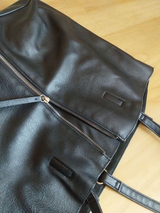 Torba shopper czarna damska house